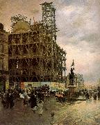 The Place des Pyramides Nittis, Giuseppe de